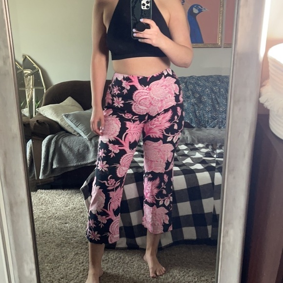 Etcetera Linen Printed Pants - Picture 2 of 7